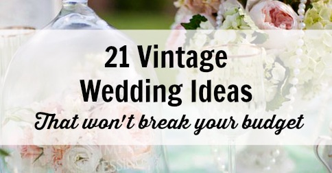 vintage wedding ideas
