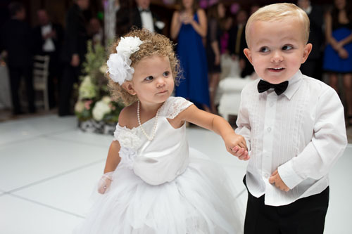cute kids at weddings